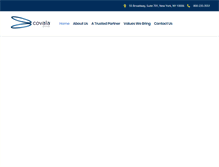 Tablet Screenshot of covalagroup.com